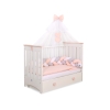 Zanzariera per Lettino Neonato Beige Chiffon