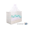 Zanzariera per Lettino Neonato Bianca Chiffon