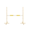 Ostacolo per Cavallo con Bastone 120 cm Giallo