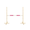 Ostacolo per Cavallo con Bastone Hobby Horse 120 cm Rosa