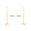 Ostacolo per Hobby Horse Cavallo con Bastone 120 cm Verde