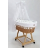 Rivestimento per Culla con Baldacchino Bianco