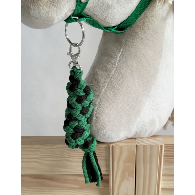 Corda di Legatura Intrecciata Nero Verde