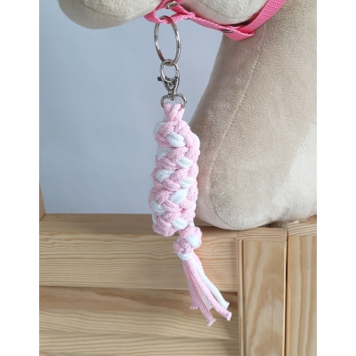 Corda di Legatura Intrecciata Rosa Bianca