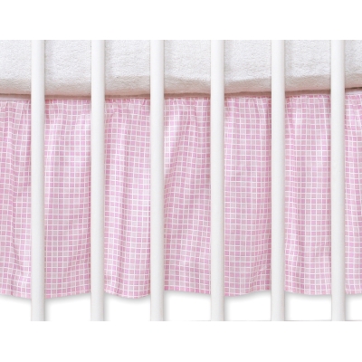 Balza per Lettino 60x120cm Rosa Cuori