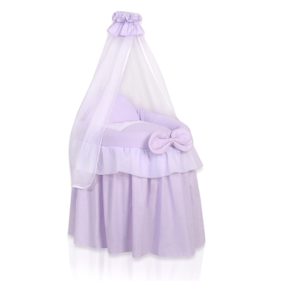 Culla in Vimini con Drappo per le Bambole Lilla Little Prince/Princess