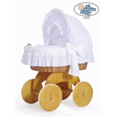 Culla base in legno con Capotta