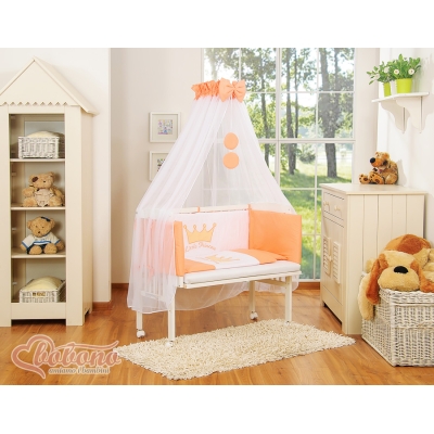 Culle Fianco Letto per Neonati con Zanzariera Pesca Little Prince/Princess