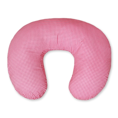 Federa per Cuscino per Allattamento Rosa a Scacchi Cuori