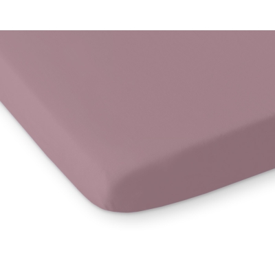 Lenzuolino di Cotone 60x120cm per Lettino Bianca Viola Pastello