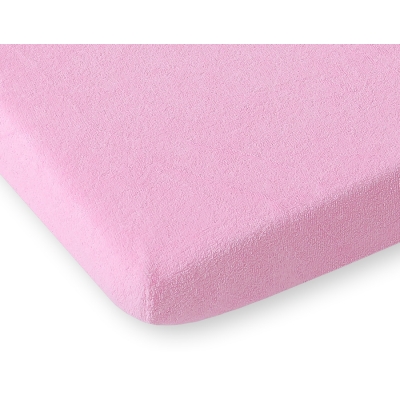 Lenzuolino di Spugna 80x200cm per Letto Rosa