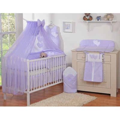 7 parti biancheria lettino neonato