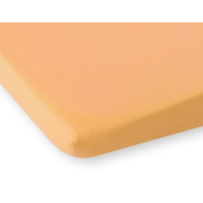 Lenzuolo in Cotone 60x120cm per Culla Arancio