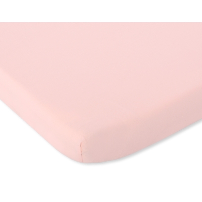 Lenzuolo in Cotone per Lettino 120x60cm Rosa Cipria