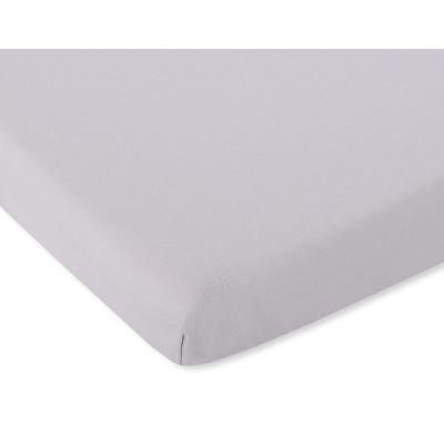 Lenzuolo in Jersey 60x120cm per Culla Grigio