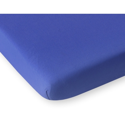 Lenzuolo in Jersey per Letto 140x200cm Blu Scuro