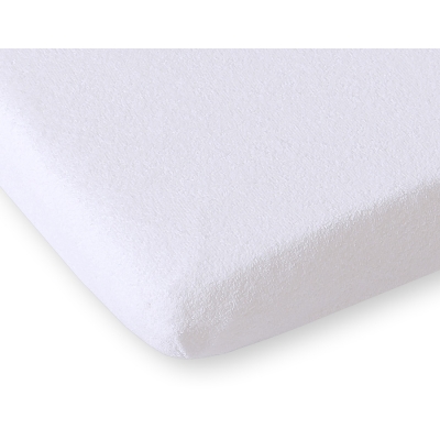 Lenzuolo in Spugna per Lettino 140x70cm Bianca