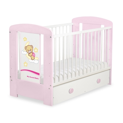 Lettino 60x120cm con Cassetto Maxi Notte