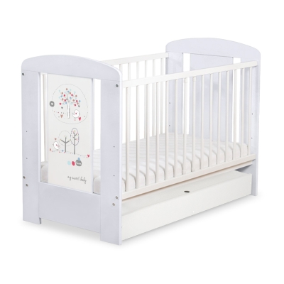 Lettino per Neonato 120x60cm con Cassetto Standard