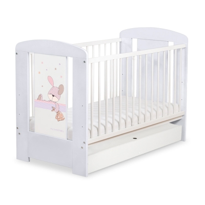 Lettino per Neonato 120x60cm con Cassetto Standard