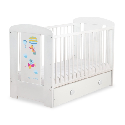 Lettino neonato con Cassetto 120x60cm Maxi