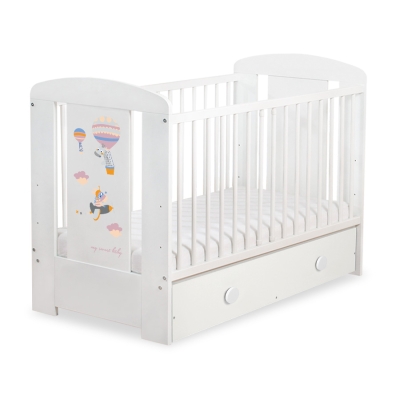 Lettino neonato con Cassetto 120x60cm Maxi