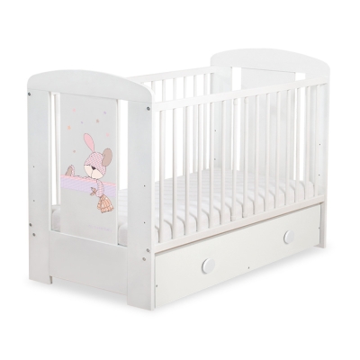 Lettino neonato con Cassetto 120x60cm Maxi