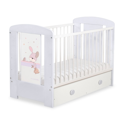 Lettino neonato con Cassetto 120x60cm Maxi