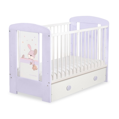 Lettino neonato con Cassetto 120x60cm Maxi