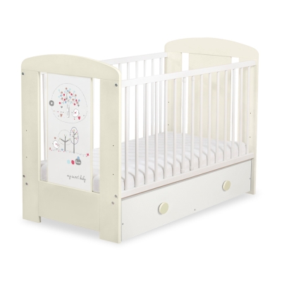 Lettino neonato con Cassetto 120x60cm Maxi