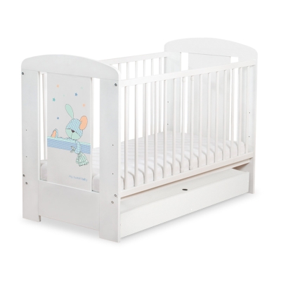 Lettino neonato con Cassetto 120x60cm Standard