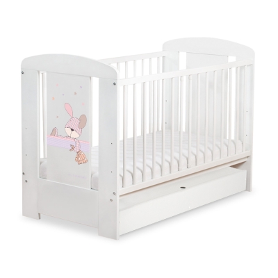 Lettino neonato con Cassetto 120x60cm Standard