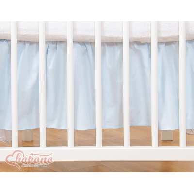 Mantovana Para Lettino e Culla 60x120cm Blu Little Prince/Princess