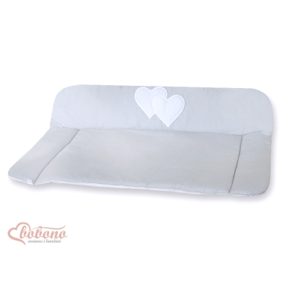 Materassino Soffice Grigio Cuori