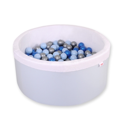 Piscina di Palline con 200 Palline Colorate Blu
