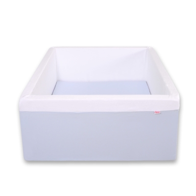 Piscina Vuota per Palline Quadrato Blu