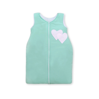Sacco Nanna per Neonati Menta Cuori