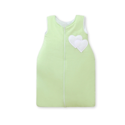 Sacco Nanna per Neonati Verde Cuori