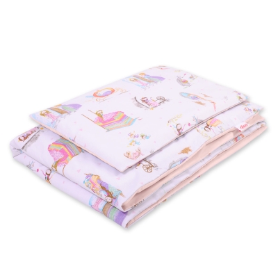 Set Biancheria da Letto 140x200cm 2 parti - Junior Principessa Delle Fiabe