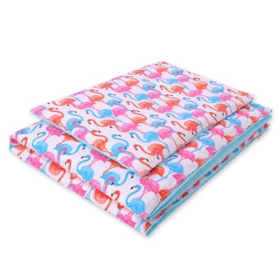 Set Biancheria per Lettino 100x135 2 parti - Mini Fenicottero