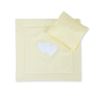 Set per Carrozzina 2 parti Creme Cuori