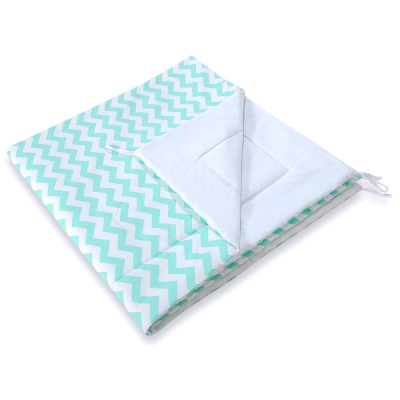 Tappetino Giochi per Teepee Menta Chevron
