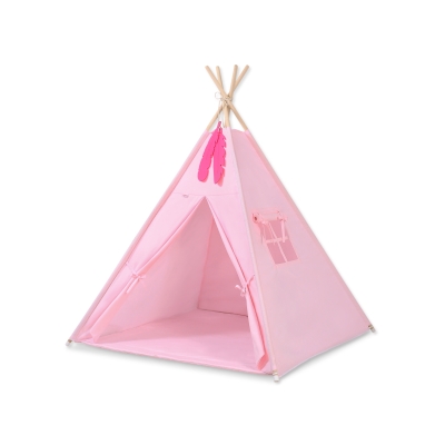 Tenda Teepee con Tappetino Rosa