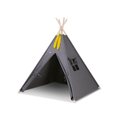 Tenda Teepee per Bambini Antracite
