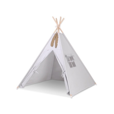 Tenda Teepee per Bambini Grigio