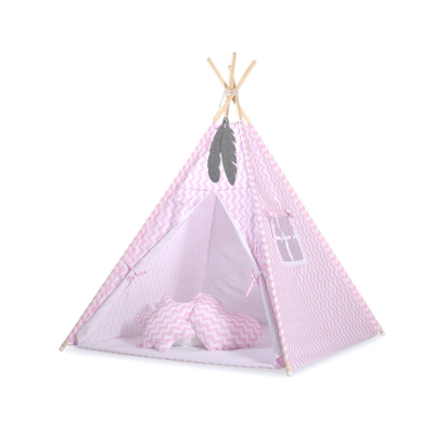 Tenda Teepee Rosa Chevron
