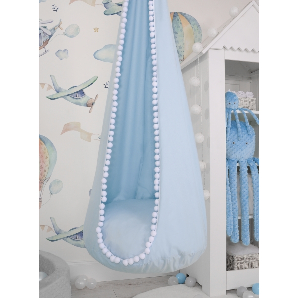 Amaca per Bambini Altalena Sospesa Blu