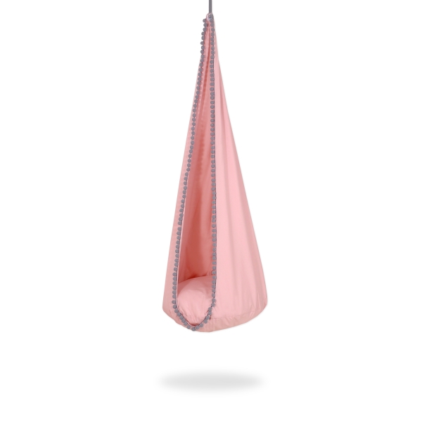 Amaca per Bambini Altalena Sospesa Rosa Scuro