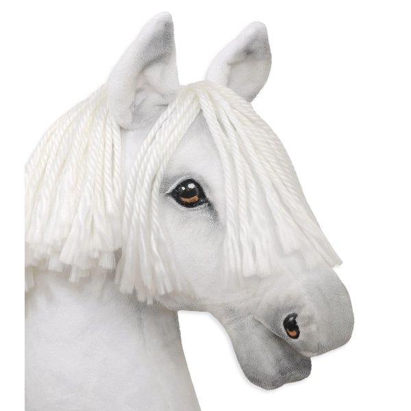 Cavallo bianco per hobby horse