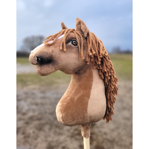 Cavallo Bastone Castano Chiaro - Hobby Horse